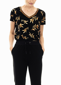 Dámské triko GARCIA ladies T-shirt ss 60 black