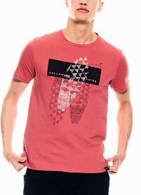 Pánské triko GARCIA T-shirt 2179 Guava