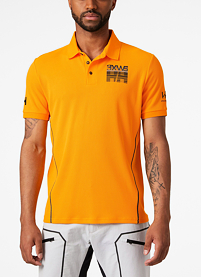 Pánská polokošile HELLY HANSEN HP RACING POLO 285 saffro