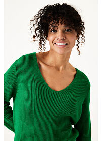 Dámský svetr GARCIA ladies pullover 468 jolly green