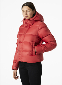 Dámská zimní bunda HELLY HANSEN W ESSENCE DOWN JACKET 101 POPPY RED