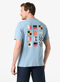 Pánské triko HELLY HANSEN SHORELINE T-SHIRT 3.0 Modrá