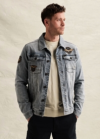 Pánská jeans bunda PME LEGEND SUMMER BLUE TONE DENIM Modrá