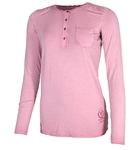Dámské triko RIFLE W T-SHIRT bordo - RIFLE - T15570 PQ5CGW T-SHIRT