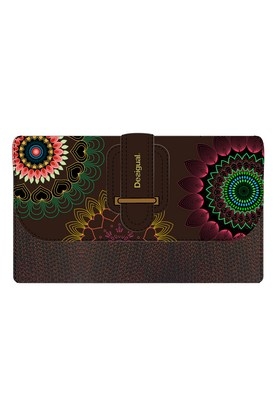 Dámská peněženka DESIGUAL LENGÜETA DAKOTA 6009 CHOCOLATE - DESIGUAL - 67Y53K7 6009 MONE LENGÜETA DAKOTA