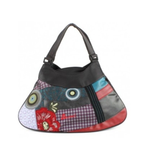 Dámská kabelka DESIGUAL 28X5027 5093 BOLS VINTAGE PATCH 5093 - DESIGUAL - 28X5027 5093 BOLS VINTAGE PATCH