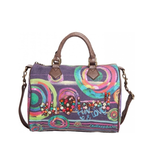 Dámská kabelka DESIGUAL 37X5199 3081 BOLS_BOWLING FUN LIVING WIN 3081 - DESIGUAL - 37X5199 3081 BOLS_BOWLING FUN LIVING WIN