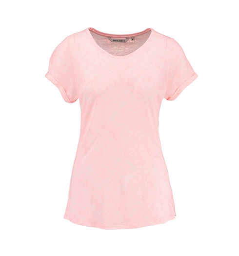 Dámské triko GARCIA ladies T-shirt 2121 neon pink - GARCIA - A70020 2121 ladies T-shirt