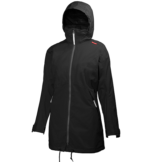 Dámský kabát HELLY HANSEN W LAUREL LONG 990 black - Helly Hansen - 62440 990 W LAUREL LONG