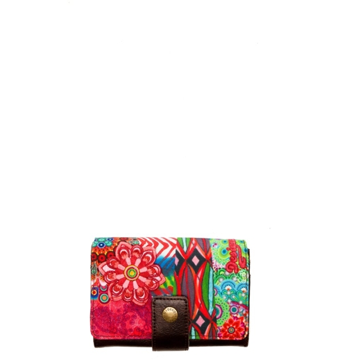 Dámská peněženka DESIGUAL LENGUETA SEDUCCIO 7005 CALDERA - DESIGUAL - 47Y5501 7005 MONE_LENGUETA SEDUCCIO