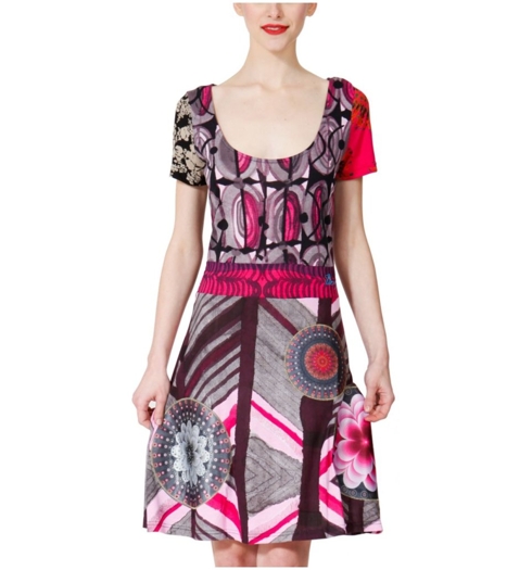 Dámské šaty DESIGUAL 31V2833 2000 VEST_PRAGA SLEVA 30 2000 - DESIGUAL - 31V2833 2000 VEST_PRAGA SLEVA 30