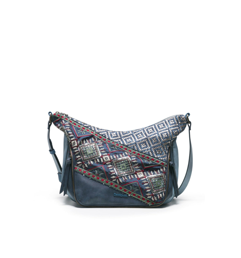 Dámská kabelka DESIGUAL ALMIRA EXOTIC SOMALIA 5005 JEANS BASIC - DESIGUAL - 18SAXPFZ 5005 BOLS_ALMIRA EXOTIC SOMALIA