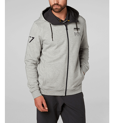 Pánská mikina HELLY HANSEN CLUB FZ 949 grey - Helly Hansen - 33936 949 CLUB FZ HOODIE