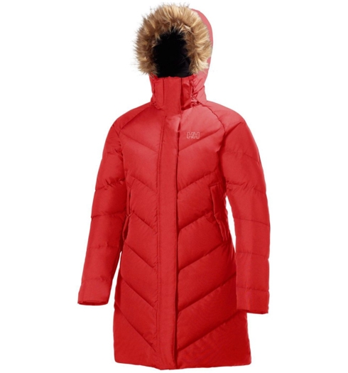 Dámská zimní bunda HELLY HANSEN 56001-162 W ADEN PUFFY PARKA SLEVA 162 červená - Helly Hansen - 56001-162 W ADEN PUFFY PARKA SLEVA