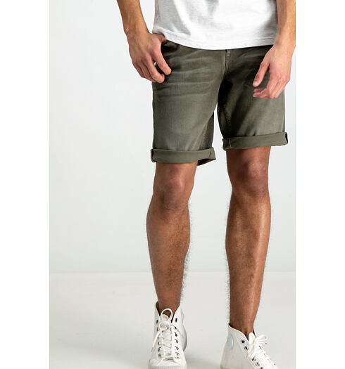 Pánské bermudy GARCIA RUSSO 2626-dusty olive - GARCIA - GS910360 2626 Russo mens short