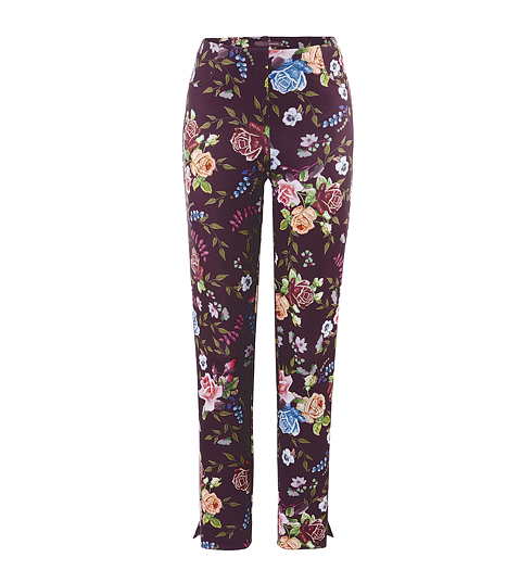 Dámské kalhoty STEHMANN LOLI 2114 merlot - Stehmann - LOLI 742 2114 LANGE HOSE