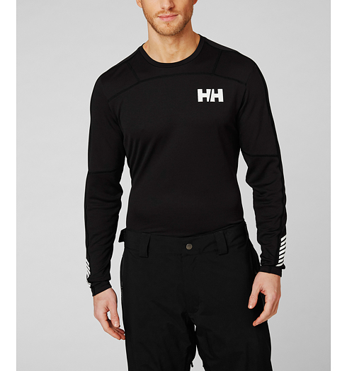 Pánské funkční triko HELLY HANSEN HH LIFA ACTIVE CREW 991 BLACK - Helly Hansen - 48308 991 HH LIFA ACTIVE CREW