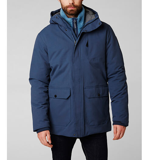 Pánská zimní bunda HELLY HANSEN URBAN LONG JACKET 603 NORTH SEA BLUE - Helly Hansen - 53181 603 URBAN LONG JACKET