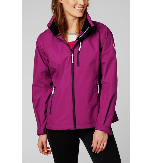 Dámská bunda HELLY HANSEN W CREW HOODED JACKET 39 FESTIVAL FUCHSIA - Helly Hansen - 33899 39 W CREW HOODED JACKET