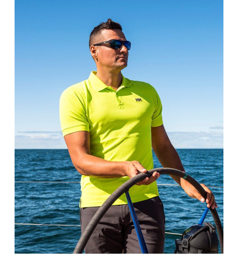 Pánská polokošile HELLY HANSEN DRIFTLINE POLO 402 AZID LIME - Helly Hansen - 50584 402 DRIFTLINE POLO