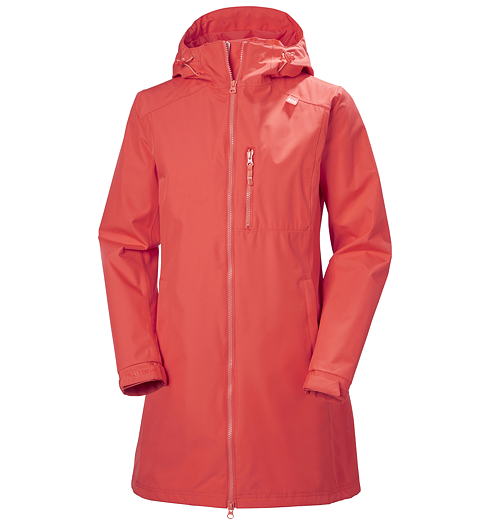 Dámský kabát HELLY HANSEN W LONG BELFAST JACKET 271 HOT CORAL - Helly Hansen - 55964 271 W LONG BELFAST JACKET