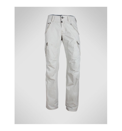 Pánské plátěné kalhoty TIMEZONE TZ 26-0214 2038 STAN WORKER PANTS 2038 bílá káva - Timezone - TZ 26-0214 2038 STAN WORKER PANTS