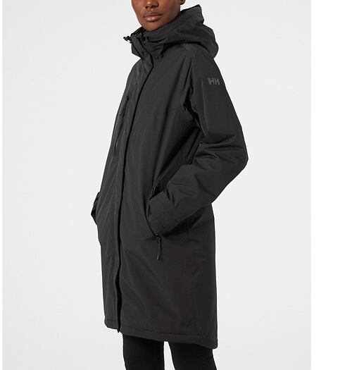 Dámský zimní kabát HELLY HANSEN W ADORE 990 black - Helly Hansen - 53655 990 W ADORE INS RAIN COAT