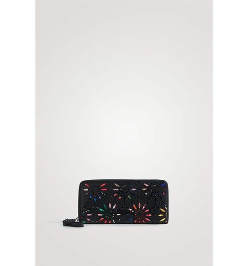 Dámská peněženka DESIGUAL DANDELION FIONA 2000 NEGRO - DESIGUAL - 22SAYP15 2000 MONE_DANDELION FIONA