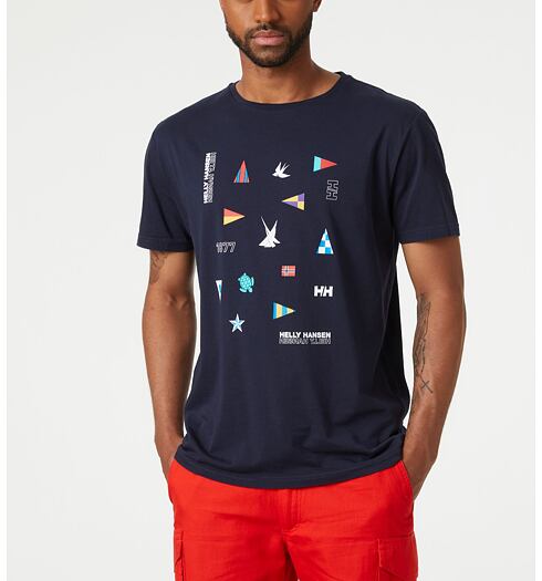 Pánské triko HELLY HANSEN SHORELINE T-SHIRT 2.0 - Helly Hansen - 34222 597 SHORELINE T-SHIRT 2.0