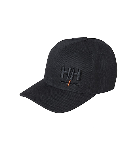 Letní čepice HELLY HANSEN WORKWEAR KENSINGTON 990 black - HELLY HANSEN WORKWEAR - 79802 990 KENSINGTON cap