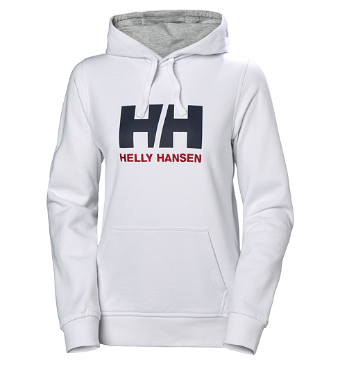 Dámská mikina HELLY HANSEN W HH LOGO HOODIE 001 WHITE - Helly Hansen - 33978 1 W HH LOGO HOODIE