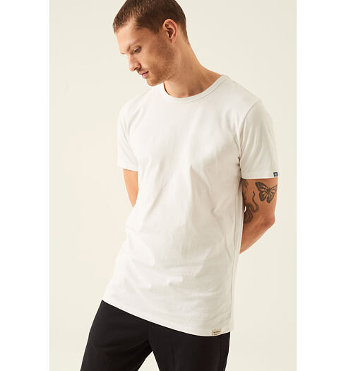 Pánské triko GARCIA mens T-shirt ss 50 white - GARCIA - Z1101 50 mens T-shirt ss