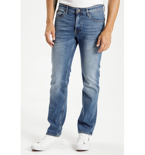 Pánské jeans CROSS PANTS 652 DARK BLUE - Cross - F194 652 PANTS