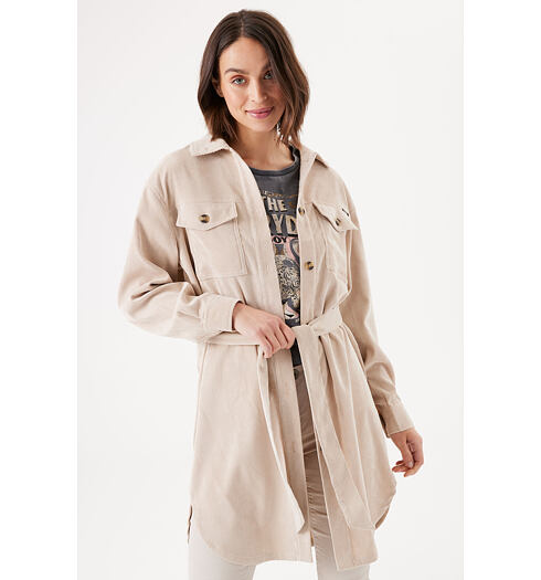 Dámský kabát GARCIA ladies jacket 5875 doeskin - GARCIA - H30291 5875 ladies jacket