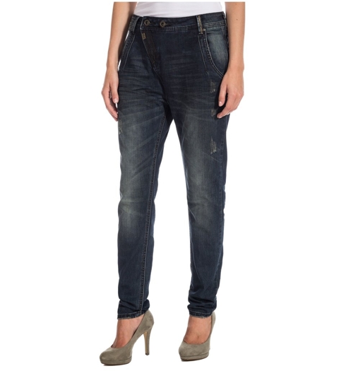Dámské jeans TIMEZONE ShalimaTZ GMT 3645 - Timezone - 16-7516 3645 ShalimaTZ GMT metal wash