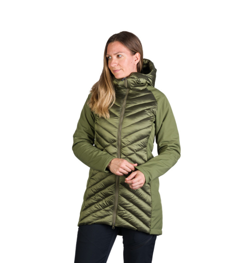 Dámský zimní kabát NORTHFINDER BU-6266SP 349 GINGER softshell 349 hnedá - NorthFinder - BU-6266SP 349 GINGER softshell