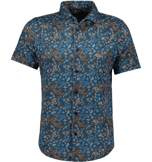 Pánská košile RAGMAN 5436090 980 Shirt Button through print 980 - Ragman - 5436090 980 Shirt Button through print