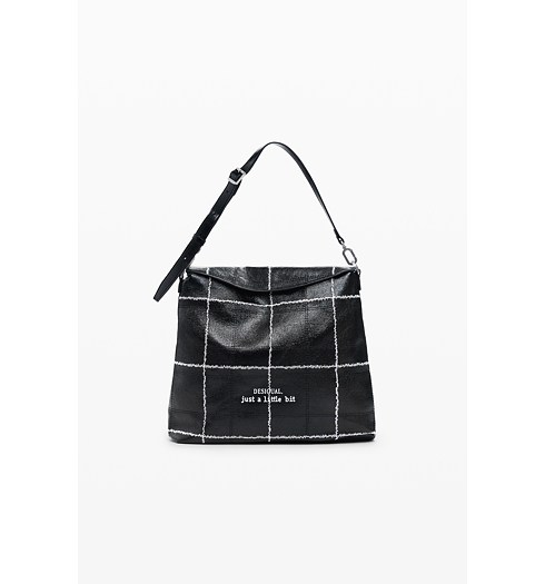 Dámský batůžek DESIGUAL 25WAKA07 2000 BACK MAI-TAI JERSEY BLACK 2000 BLACK - DESIGUAL - 25WAKA07 2000 BACK MAI-TAI JERSEY BLACK
