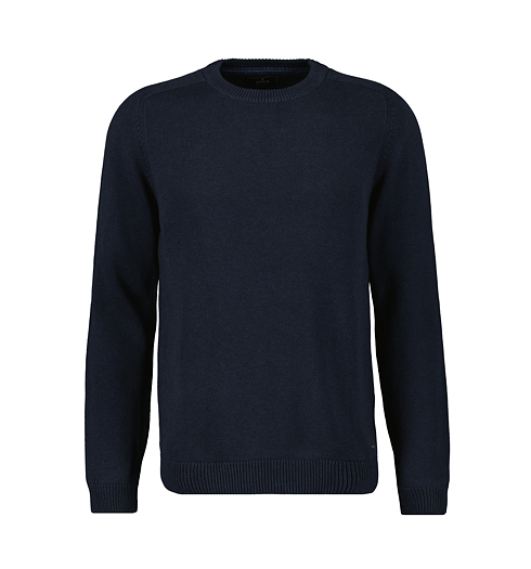 Pánský svetr RAGMAN Round neck Modrá - Ragman - 464180 070 Round neck