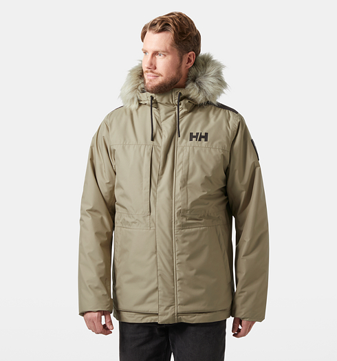 Pánská zimní bunda HELLY HANSEN COASTAL 3.0 PARKA Hnědá - Helly Hansen - 53995 757 COASTAL 3.0 PARKA