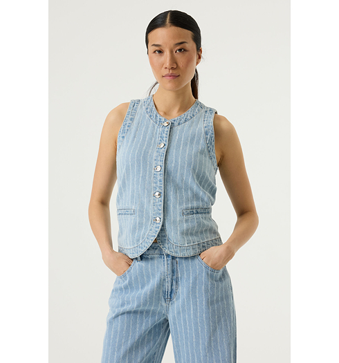 Dámská vesta GARCIA ladies jacket Modrá - GARCIA - O260093 4286 ladies jacket