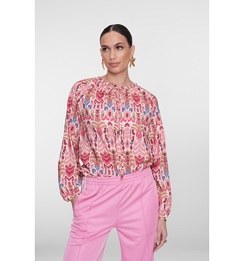 Dámská halenka Geisha top Růžová - Geisha - 63219-20 420 top