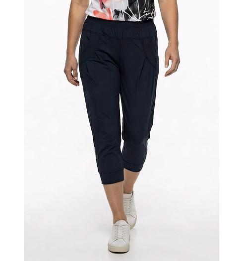 Dámské 6/8 kalhoty STEHMANN Rachell 650 Modrá - Stehmann - Rachell 650 300  11896