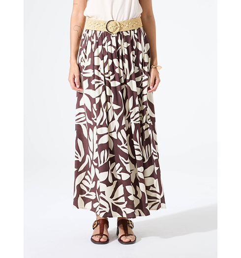 Dámská sukně GARCIA ladies skirt Hnědá - GARCIA - P260323 5688 ladies skirt
