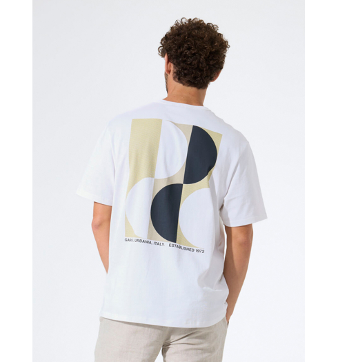 Pánské triko GARCIA mens T-shirt ss Bílá - GARCIA - P261201 50 mens T-shirt ss