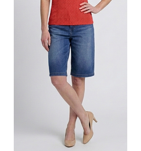 Dámské bermudy TIMEZONE RickyTZ Modrá - Timezone - T1 50042.3159 30124 RickyTZ Regular Womenshape Shorts
