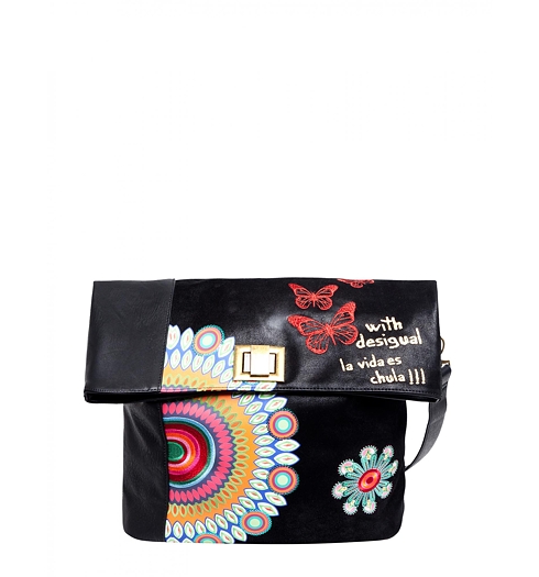 Dámská kabelka DESIGUAL BOLS IBIZA CANDY 2000 NEGRO - DESIGUAL - 57X50T6 2000 BOLS_IBIZA CANDY