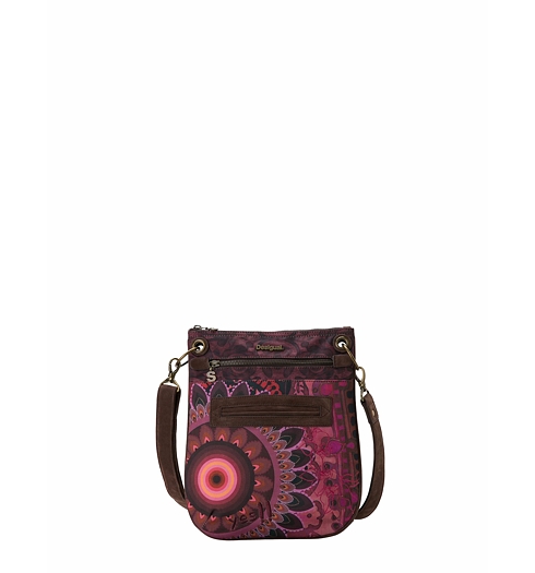 Dámská kabelka DESIGUAL BOLS BANDOLERA ANDROMEDA 3082 RUBY WINE - DESIGUAL - 57X52T4 3082 BOLS_BANDOLERA ANDROMEDA