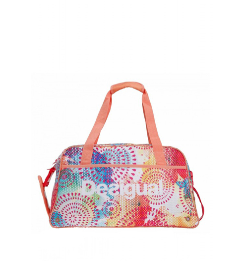 Dámská kabelka DESIGUAL BOLS BIG GYM BAG 7056 CANTELOUPE - DESIGUAL - 60X5SA1 7056 BOLS BIG GYM BAG
