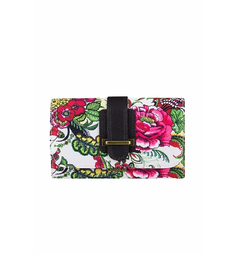 Dámská peněženka DESIGUAL MADEIR 3098 neon pink - DESIGUAL - 74Y9ED5 3098 MONE LENGUETA MADEIR